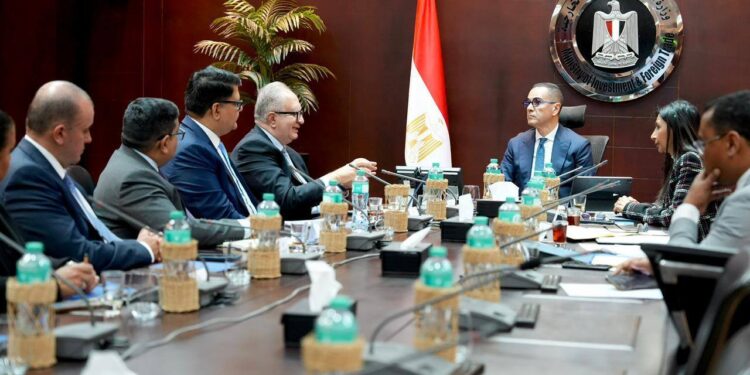 وزير الاستثمار يبحث مع شركتي «إيفولف» و«ستونيكس» خطط التوسع في سوق الذهب المصري