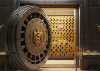 مصرف الإمارات المركزي يعزز احتياطي الذهب بنحو 65% في 2025