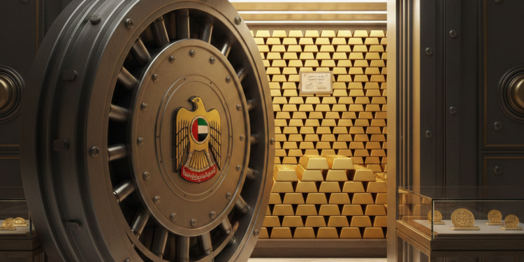 مصرف الإمارات المركزي يعزز احتياطي الذهب بنحو 65% في 2025