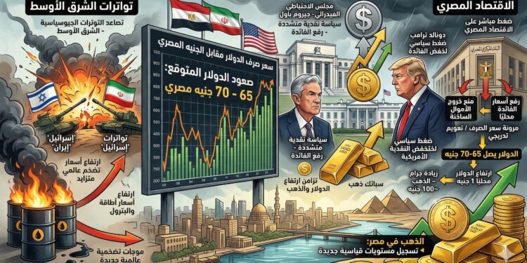 هل يصل الدولار إلى 70 جنيهًا في مصر؟
