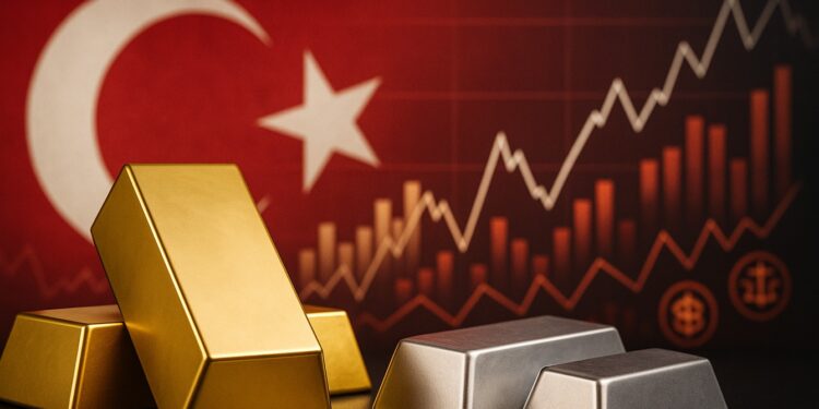 تراجع احتياطيات الذهب لدى المركزي التركي بأكثر من 118 طناً خلال أسبوعين